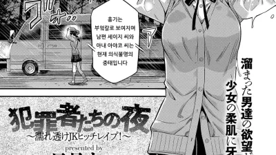 범죄자들의 밤 ~젖어서 비치는 비치 여고생 강간!~ [섹트야동,쇼츠야동,한국야동,딸퀸야동]